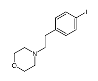 4-[2-(4-iodophenyl)ethyl]morpholine Structure