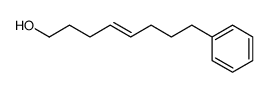 trans-8-Phenyl-octen-(4)-ol-(1)结构式