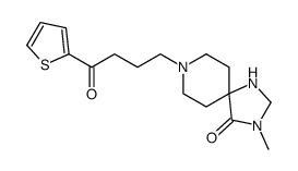 3-methyl-8-(4-oxo-4-thiophen-2-ylbutyl)-1,3,8-triazaspiro[4.5]decan-4-one Structure