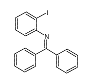 N-(diphenylmethylene)-2-iodoaniline Structure