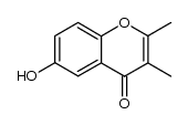 6-hydroxy-2,3-dimethyl-chromen-4-one Structure