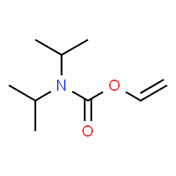 乙烯基N,N-二异丙基氨基甲酸酯结构式