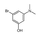 3-bromo-5-(dimethylamino)phenol Structure