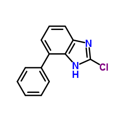 2-Chloro-4-phenyl-1H-benzimidazole Structure