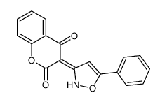 3-(5-phenyl-1,2-oxazol-3-ylidene)chromene-2,4-dione Structure