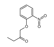 1-(2-nitrophenoxy)butan-2-one Structure