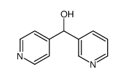 吡啶-3-基(吡啶-4-基)甲醇结构式