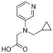 (Cyclopropyl-pyridin-3-ylMethyl-aMino)-acetic acid Structure