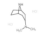 N,N-Dimethyl-8-azabicyclo[3.2.1]octan-3-amine dihydrochloride Structure