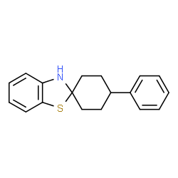 4'-苯基-3H-螺[1,3-苯并噻唑-2,1'-环己烷]结构式