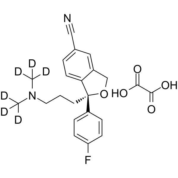 Escitalopram-d6 oxalate图片