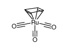 π-cyclobutadieneruthenium tricarbonyl结构式