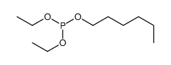 diethyl hexyl phosphite Structure