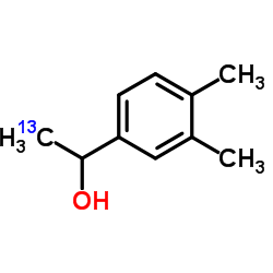 1-(3,4-Dimethylphenyl)(2-13C,2,2,2-2H3)ethanol Structure