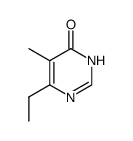 4(1H)-Pyrimidinone, 6-ethyl-5-methyl- (9CI) Structure