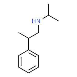 (2-phenylpropyl)(propan-2-yl)amine结构式
