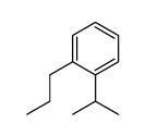 Benzene, 1-(1-methylethyl)-2-propyl- (9CI) Structure