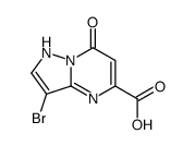 3-bromo-7-oxo-1H-pyrazolo[1,5-a]pyrimidine-5-carboxylic acid结构式