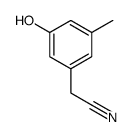 2-(3-(tert-butyldimethylsilyloxy)-5-methylphenyl)acetonitrile结构式