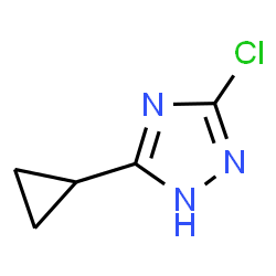 5-Chloro-3-cyclopropyl-1H-1,2,4-triazole picture