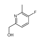 (5-fluoro-6-methylpyridin-2-yl)methanol Structure