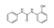 N-phenyl-N'-(2-hydroxylphenyl)urea结构式