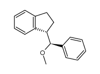 (1S,αS,1R,αR)-1-(α-methoxybenzyl)indan Structure
