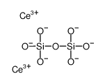 cerium(3+),trioxido(trioxidosilyloxy)silane Structure