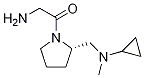 2-AMino-1-{(S)-2-[(cyclopropyl-Methyl-aMino)-Methyl]-pyrrolidin-1-yl}-ethanone Structure