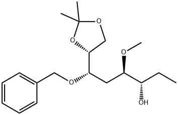 D-allo-Octitol, 1,2,5-trideoxy-4-O-methyl-7,8-O-(1-methylethylidene)-6-O-(phenylmethyl)- picture