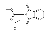 methyl (2S)-2-(1,3-dioxoisoindol-2-yl)-4-oxobutanoate Structure