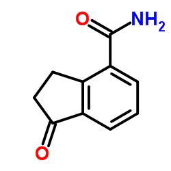 1-Oxo-4-indanecarboxamide结构式