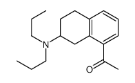 1-[7-(dipropylamino)-5,6,7,8-tetrahydronaphthalen-1-yl]ethanone Structure
