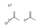 1-[chloro(2-oxopropyl)thallanyl]propan-2-one结构式