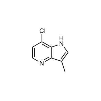 7-氯-3-甲基-1H-吡咯并[3,2-b]吡啶结构式