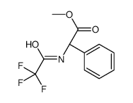 methyl (2S)-2-phenyl-2-[(2,2,2-trifluoroacetyl)amino]acetate结构式