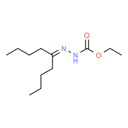 3-(1-Butylpentylidene)carbazic acid ethyl ester Structure