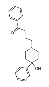 4-(4-HYDROXY-4-PHENYLPIPERIDIN-1-YL)-1-PHENYLBUTAN-1-ONE结构式
