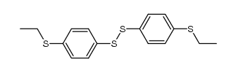 bis(4-ethylthiophenyl)disulfide结构式