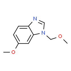 1H-Benzimidazole,6-methoxy-1-(methoxymethyl)-(9CI)结构式