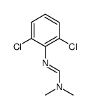 N'-(2,6-dichlorophenyl)-N,N-dimethylmethanimidamide结构式