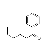 1-(4-iodophenyl)hexan-1-one结构式