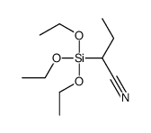 2-(triethoxysilyl)butyronitrile结构式