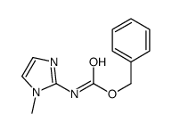 benzyl 1-Methyl-1H-imidazol-2-ylcarbamate structure