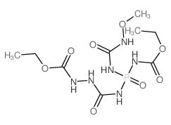 2,4,6,7-Tetraaza-3-phosphaoctanedioicacid, 3-[[(methoxyamino)carbonyl]amino]-5-oxo-, 1,8-diethyl ester, 3-oxide picture