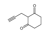 2-(1-propyn-3-yl)cyclohexane-1,3-dione结构式