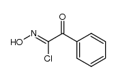 Benzeneethanimidoyl chloride, N-hydroxy-alpha-oxo-, (Z)- (9CI) Structure