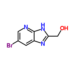 (6-bromo-3H-imidazo[4,5-b]pyridin-2-yl)methanol Structure
