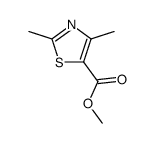 Methyl 2,4-dimethyl-5-thiazolecarboxylate结构式
