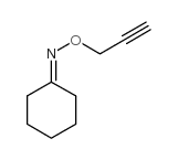 CYCLOHEXANONE O-PROP-2-YNYL-OXIME Structure